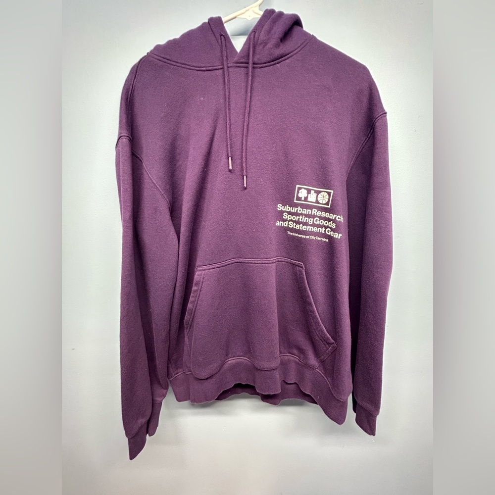 H&M HOODIE SIZE MEDIUM PURPLE